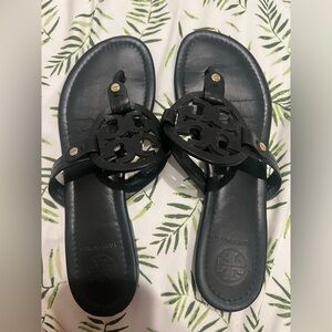 Tory Burch Black Miller Sandals